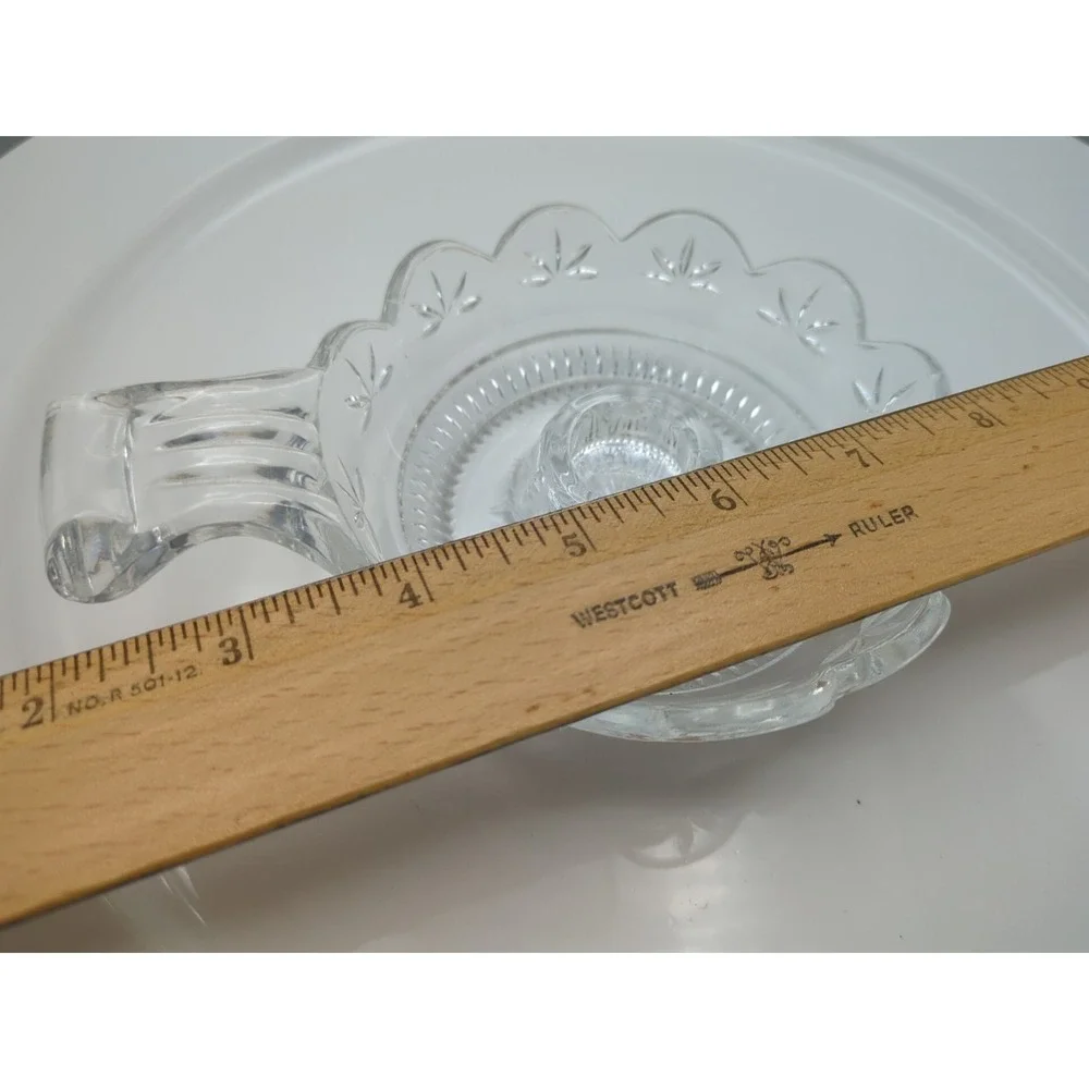 Vintage Partylite Clear Lead Crystal Chamberstick, Exellent Used Condition - Picture 4 of 11